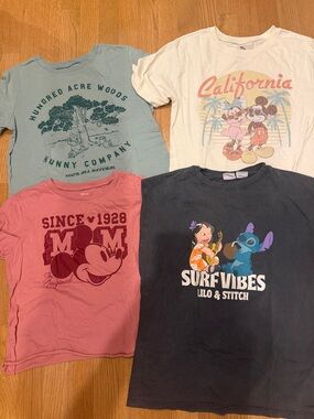 Disney T-Shirt set of 4